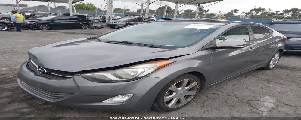 5NPDH4AE1DH437199 2013 HYUNDAI ELANTRA photo no. 2