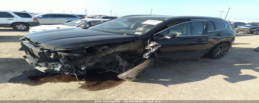 5NMS53AD9KH006458 2019 HYUNDAI SANTA FE photo no. 2