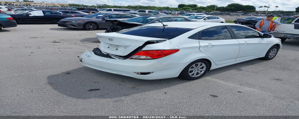 KMHCT4AE5EU662593 2014 HYUNDAI ACCENT photo no. 4