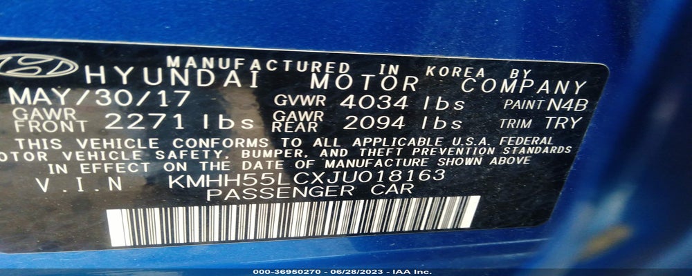 KMHH55LCXJU018163 2018 HYUNDAI ELANTRA GT photo no. 9
