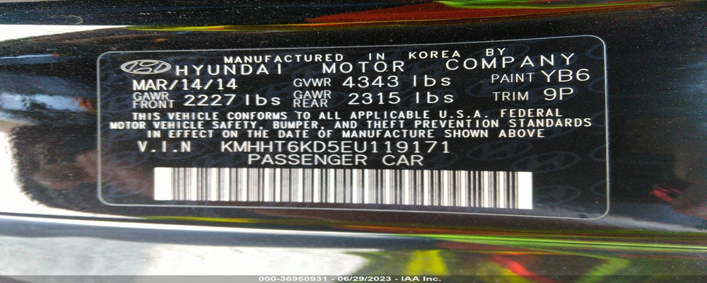 KMHHT6KD5EU119171 2014 HYUNDAI GENESIS COUPE photo no. 9