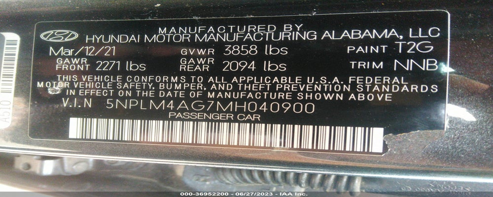 5NPLM4AG7MH040900 2021 HYUNDAI ELANTRA photo no. 9