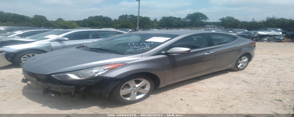 KMHDH4AE2DU492603 2013 HYUNDAI ELANTRA photo no. 2