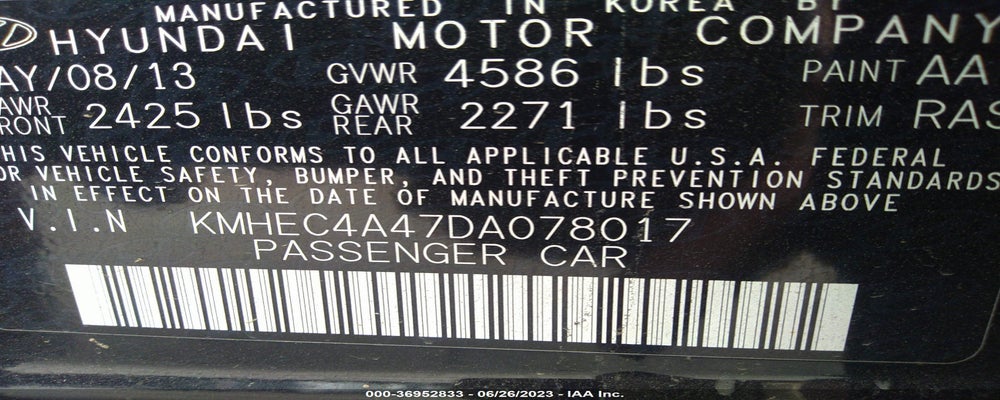 KMHEC4A47DA078017 2013 HYUNDAI SONATA HYBRID photo no. 9