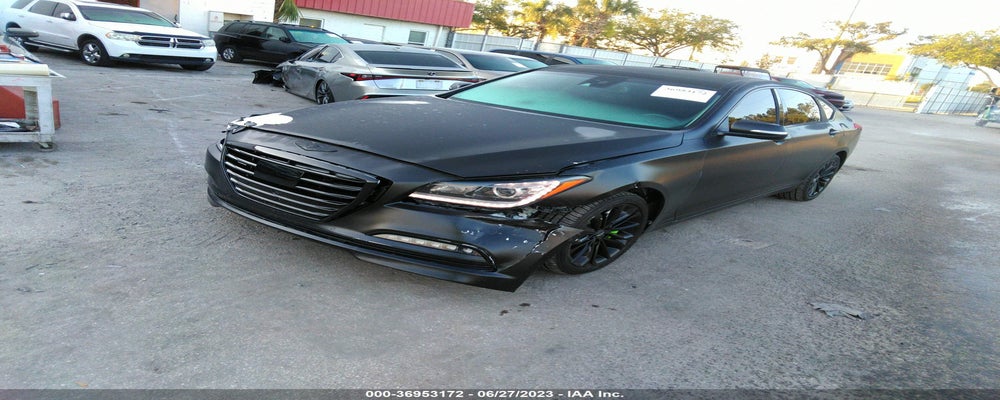 KMHGN4JE9GU141990 2016 HYUNDAI GENESIS photo no. 2