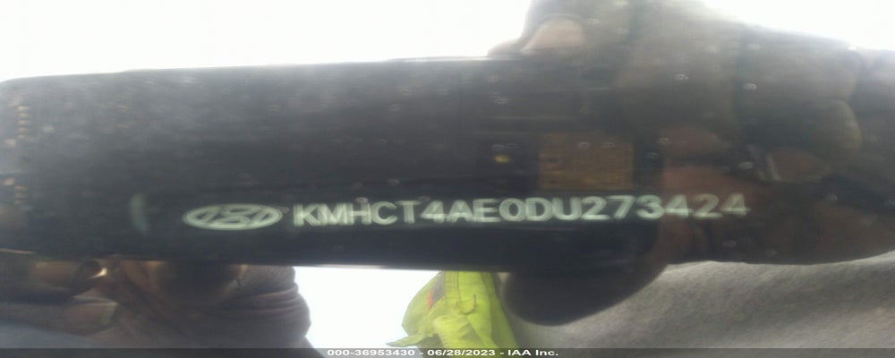KMHCT4AE0DU273424 2013 HYUNDAI ACCENT photo no. 9