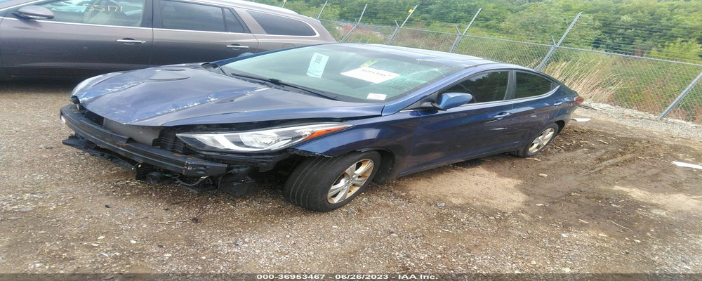 5NPDH4AE6GH753184 2016 HYUNDAI ELANTRA photo no. 2