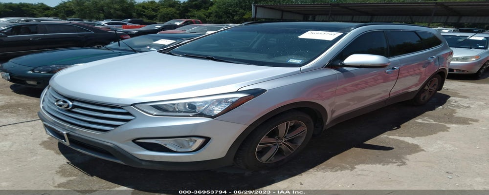 KM8SR4HF7EU066412 2014 HYUNDAI SANTA FE photo no. 2