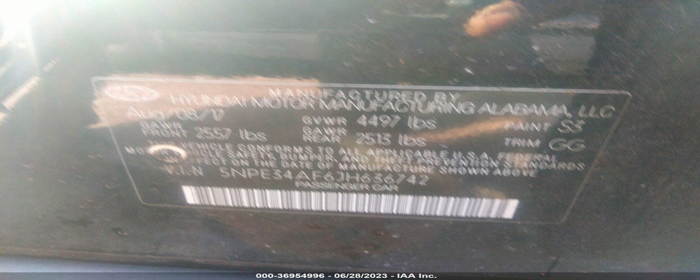 5NPE34AF6JH636742 2018 HYUNDAI SONATA photo no. 9