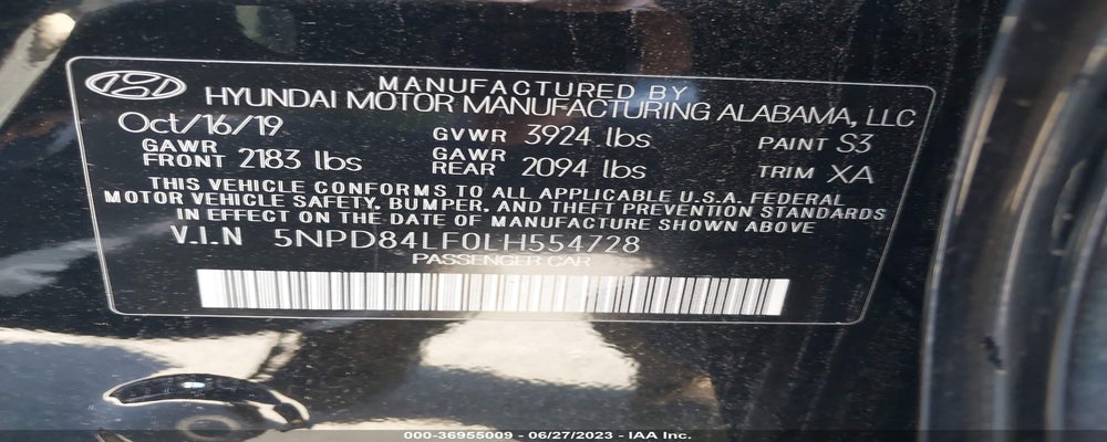 5NPD84LF0LH554728 2020 HYUNDAI ELANTRA photo no. 9