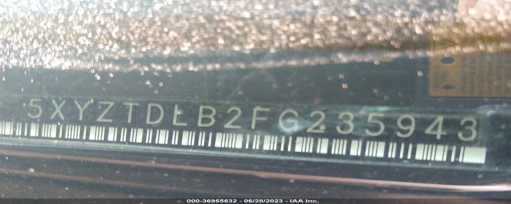 5XYZTDLB2FG235943 2015 HYUNDAI SANTA FE SPORT photo no. 9
