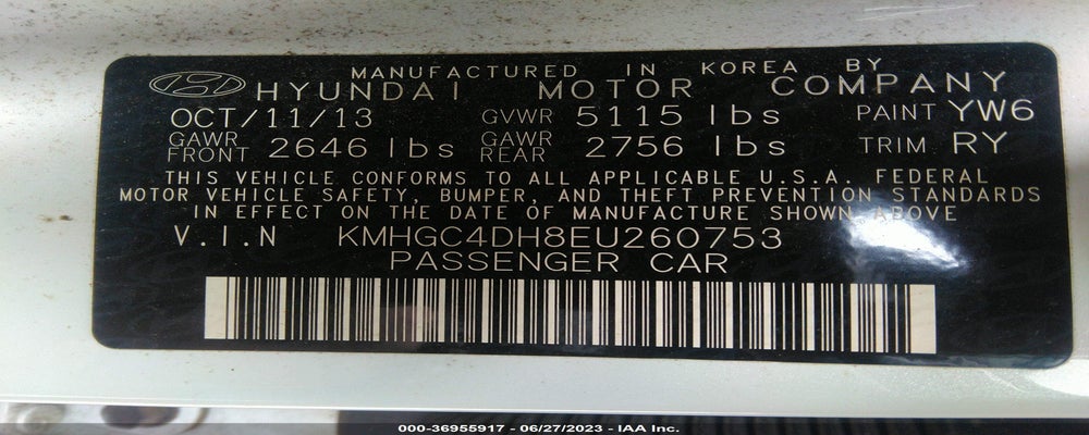 KMHGC4DH8EU260753 2014 HYUNDAI GENESIS photo no. 9