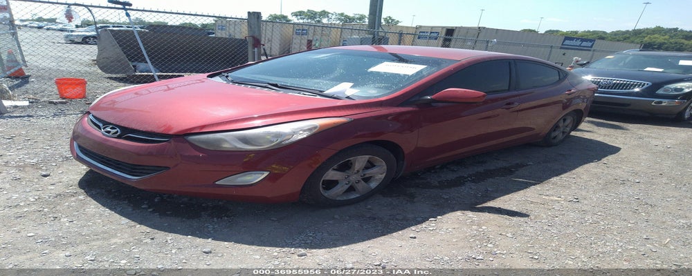 KMHDH4AEXCU406355 2012 HYUNDAI ELANTRA photo no. 2