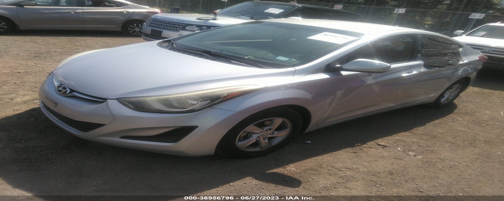 5NPDH4AEXEH503136 2014 HYUNDAI ELANTRA photo no. 2