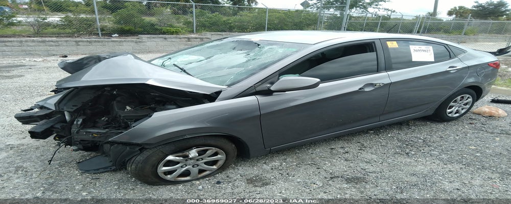 KMHCT4AE1EU758513 2014 HYUNDAI ACCENT photo no. 2