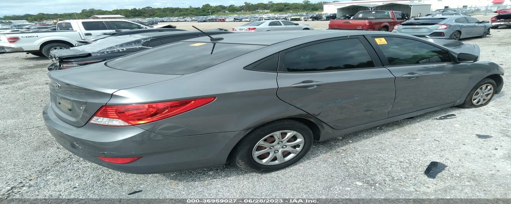 KMHCT4AE1EU758513 2014 HYUNDAI ACCENT photo no. 4