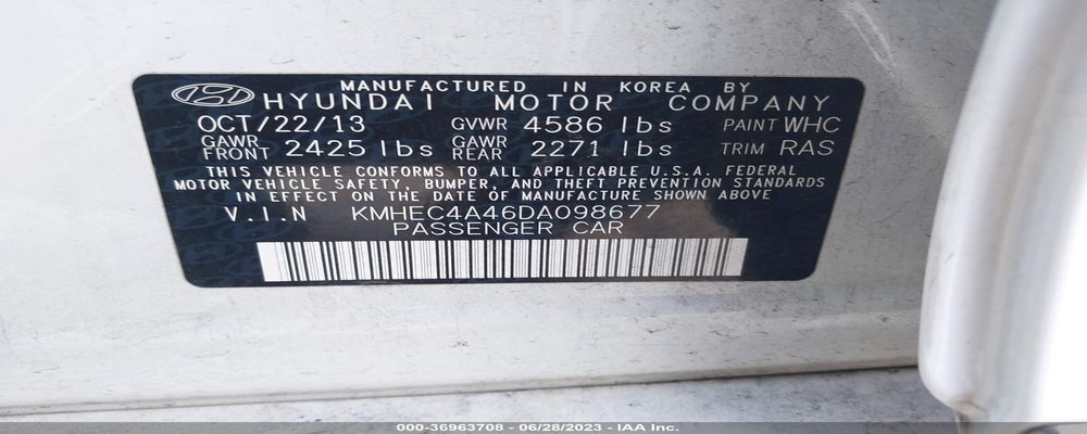 KMHEC4A46DA098677 2013 HYUNDAI SONATA HYBRID photo no. 9