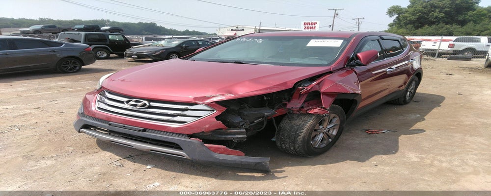 5XYZTDLB9EG167381 2014 HYUNDAI SANTA FE SPORT photo no. 2