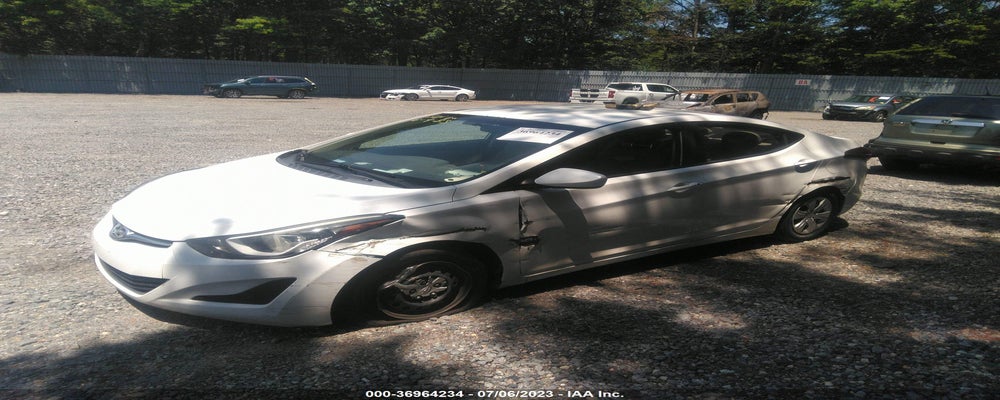 5NPDH4AEXGH743449 2016 HYUNDAI ELANTRA photo no. 2