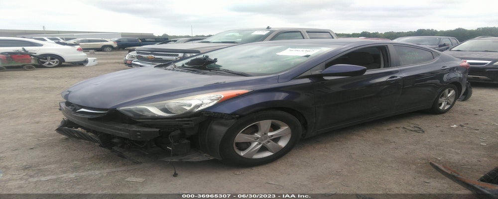 5NPDH4AE8DH410761 2013 HYUNDAI ELANTRA photo no. 2