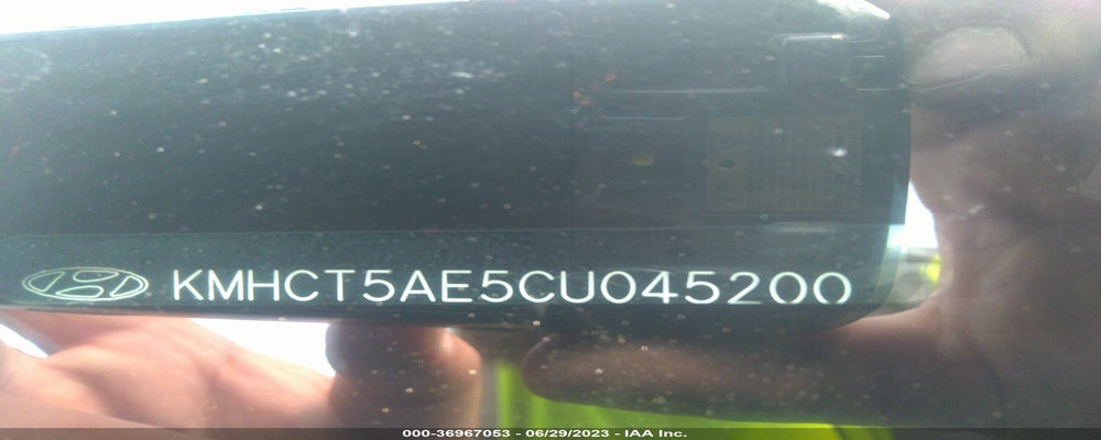 KMHCT5AE5CU045200 2012 HYUNDAI ACCENT photo no. 9