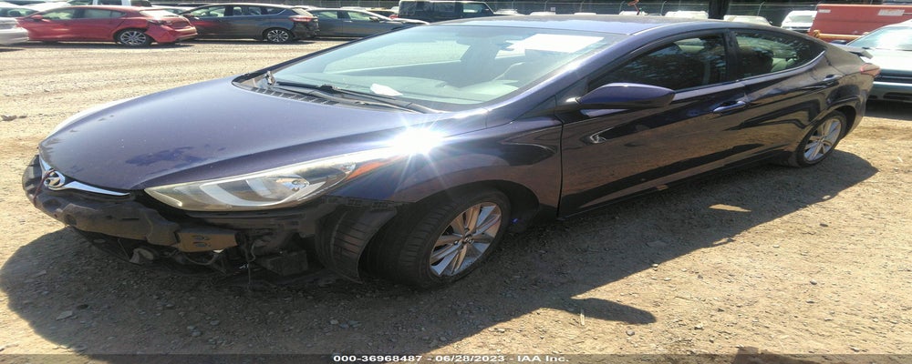 5NPDH4AE5EH470014 2014 HYUNDAI ELANTRA photo no. 2