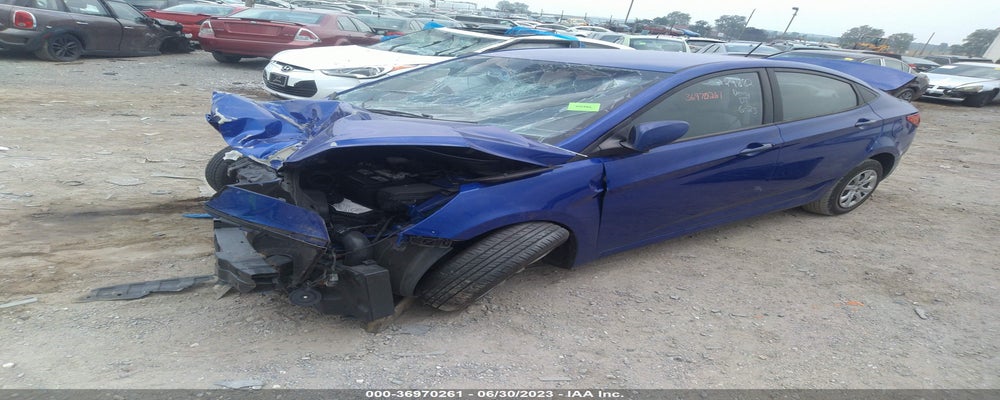 KMHCT4AE9DU500108 2013 HYUNDAI ACCENT photo no. 2