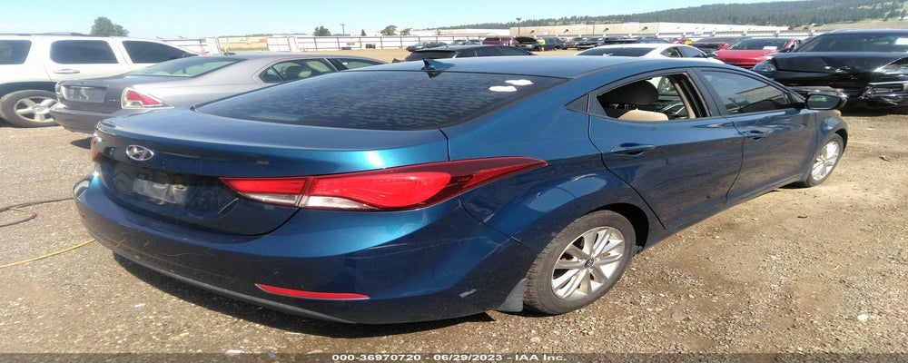 KMHDH48E6EV145907 2014 HYUNDAI ELANTRA photo no. 4