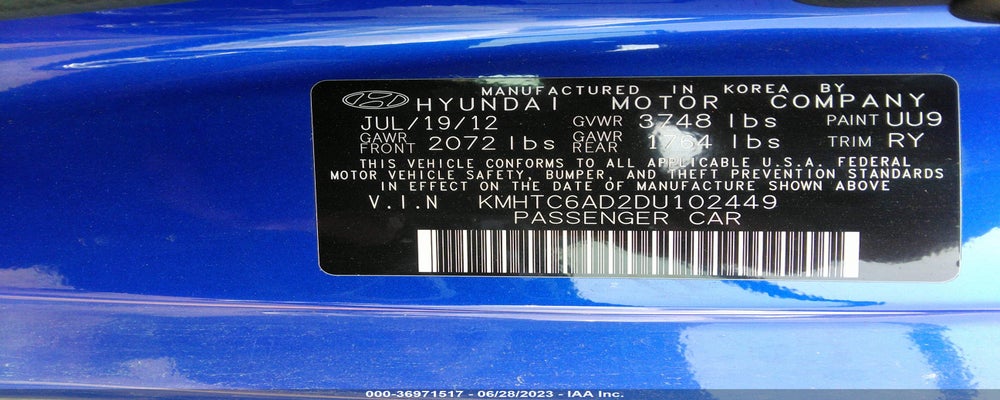 KMHTC6AD2DU102449 2013 HYUNDAI VELOSTER photo no. 9