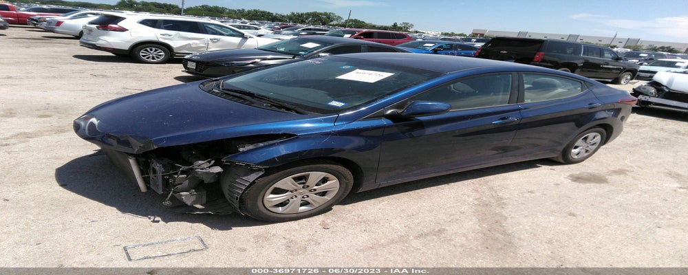 5NPDH4AE8GH675359 2016 HYUNDAI ELANTRA photo no. 2