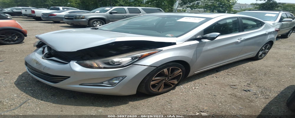 KMHDH4AE3EU107597 2014 HYUNDAI ELANTRA photo no. 2