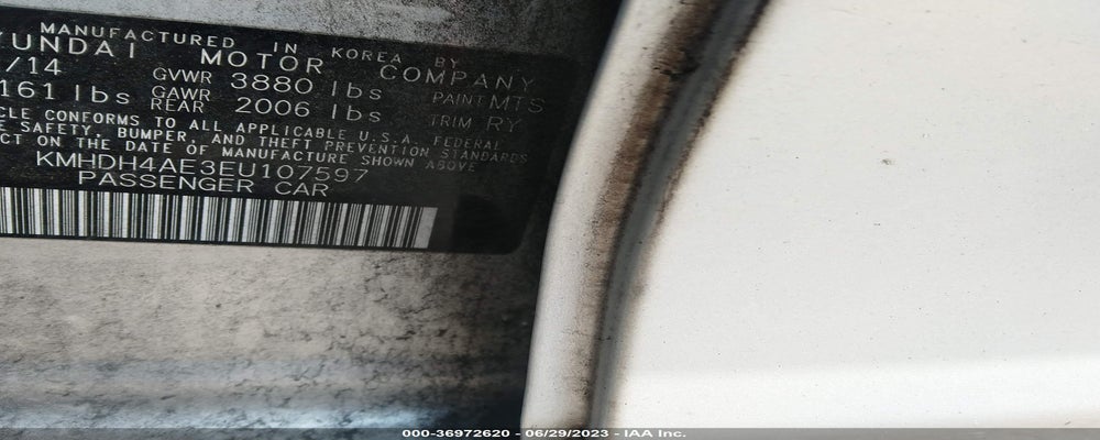 KMHDH4AE3EU107597 2014 HYUNDAI ELANTRA photo no. 9