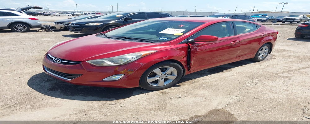 KMHDH4AE3CU464999 2012 HYUNDAI ELANTRA photo no. 2