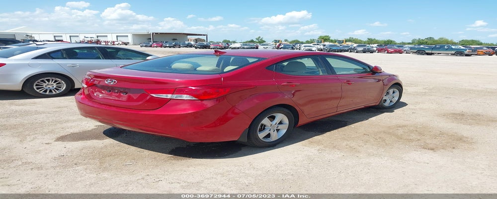 KMHDH4AE3CU464999 2012 HYUNDAI ELANTRA photo no. 4