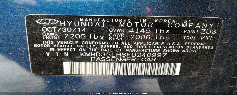 KMHD35LH8FU240997 2015 HYUNDAI ELANTRA GT photo no. 9