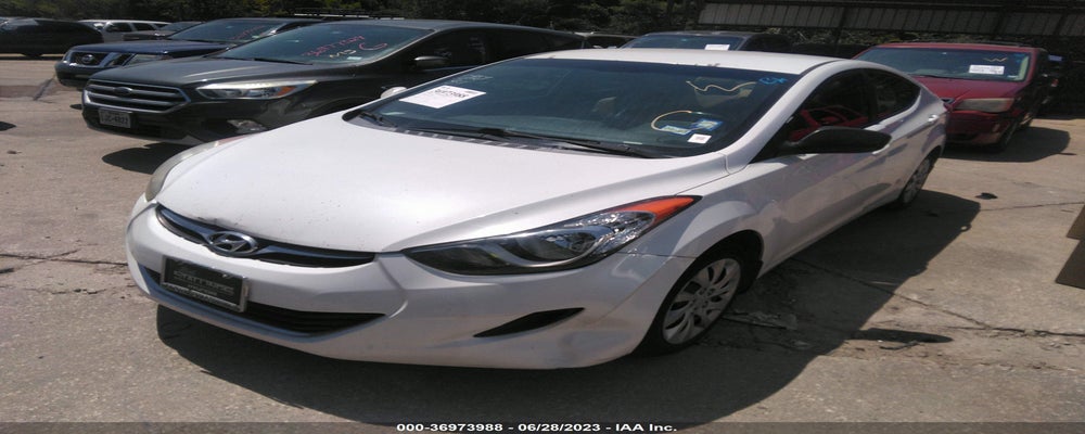 5NPDH4AE2CH112673 2012 HYUNDAI ELANTRA photo no. 2