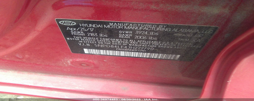 5NPD84LF4JH222790 2018 HYUNDAI ELANTRA photo no. 9