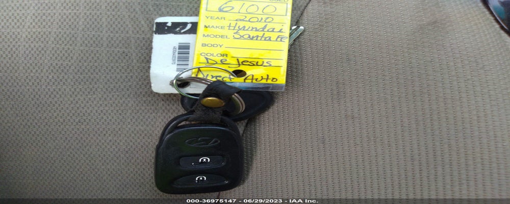 5NMSG3ABXAH405175 2010 HYUNDAI SANTA FE photo no. 11