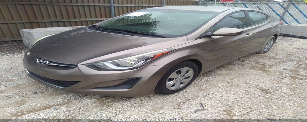 5NPDH4AE4GH693423 2016 HYUNDAI ELANTRA photo no. 2