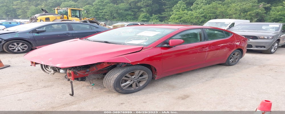 5NPD84LF0HH046346 2017 HYUNDAI ELANTRA photo no. 2