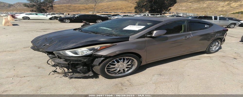 5NPDH4AE3EH515984 2014 HYUNDAI ELANTRA photo no. 2