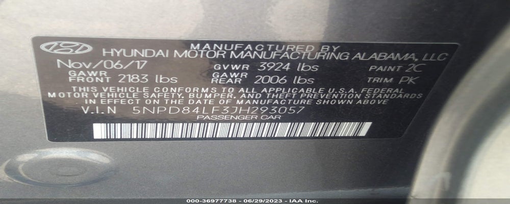 5NPD84LF3JH293057 2018 HYUNDAI ELANTRA photo no. 9