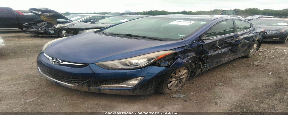 5NPDH4AE4FH598889 2015 HYUNDAI ELANTRA photo no. 2