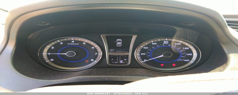 KMHFH4JG0DA230641 2013 HYUNDAI AZERA photo no. 7