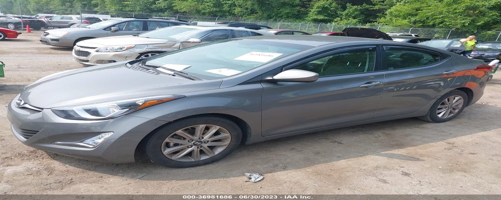 5NPDH4AEXEH506103 2014 HYUNDAI ELANTRA photo no. 2