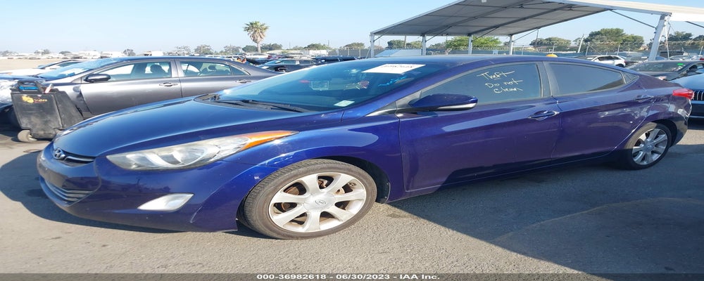 5NPDH4AE4CH134755 2012 HYUNDAI ELANTRA photo no. 2