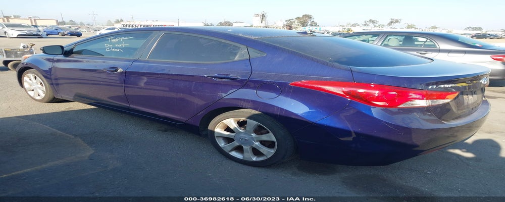 5NPDH4AE4CH134755 2012 HYUNDAI ELANTRA photo no. 3