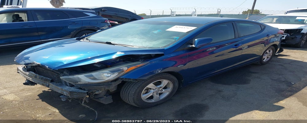 KMHDH4AE2EU164163 2014 HYUNDAI ELANTRA photo no. 2