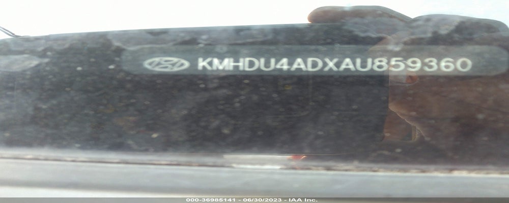 KMHDU4ADXAU859360 2010 HYUNDAI ELANTRA photo no. 9