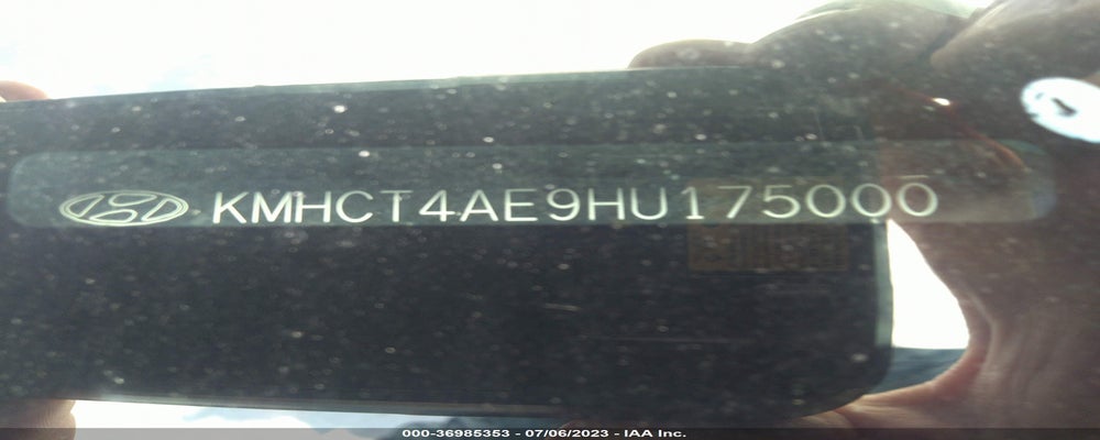 KMHCT4AE9HU175000 2017 HYUNDAI ACCENT photo no. 9